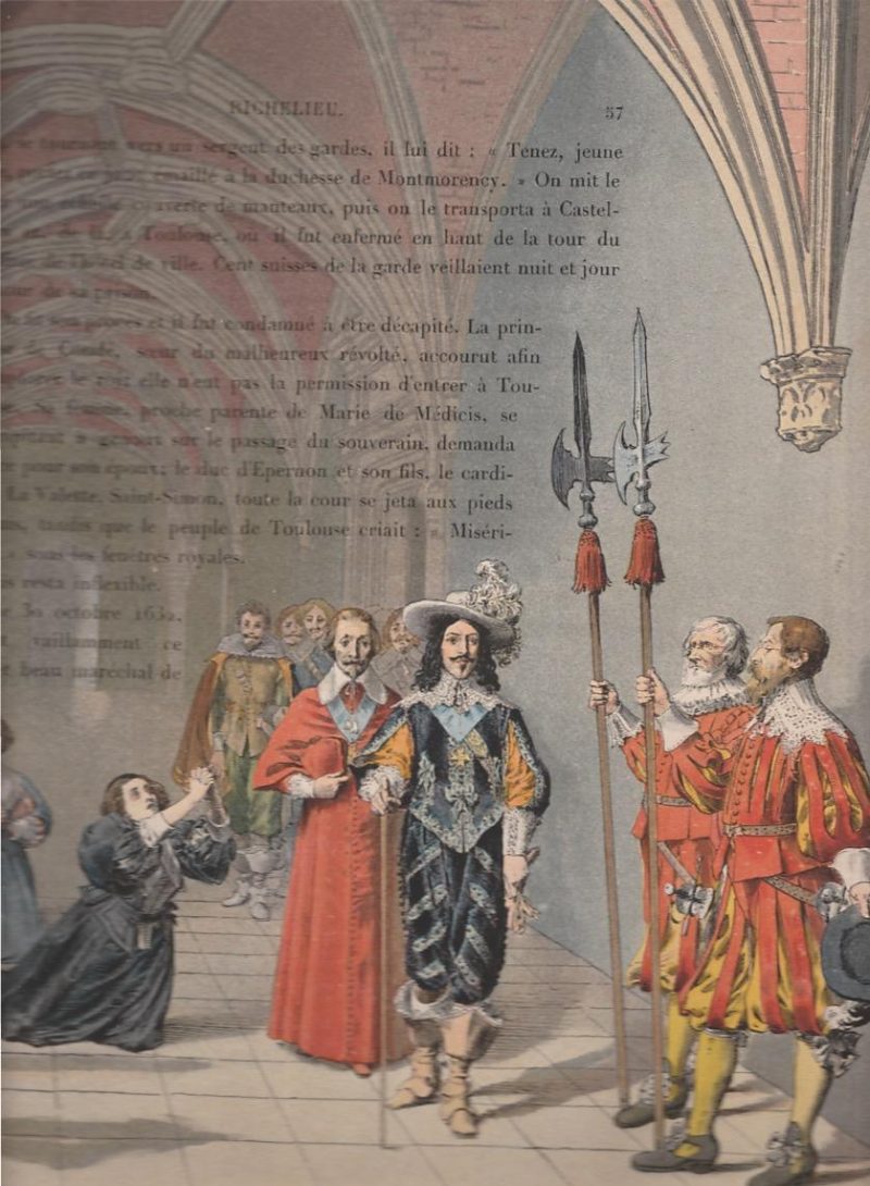 Richelieu illustré par Maurice LELOIR.