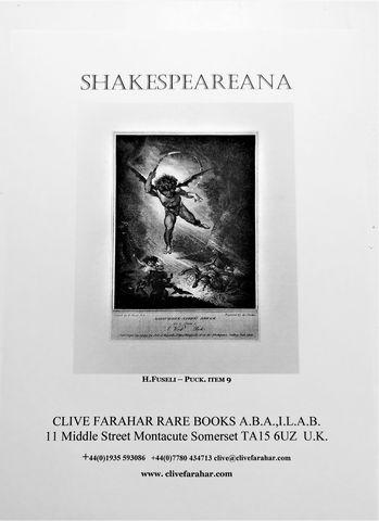 Cover Shakespereana