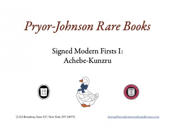 P-JRB+Signed+Modern+Firsts+I+(A-K)