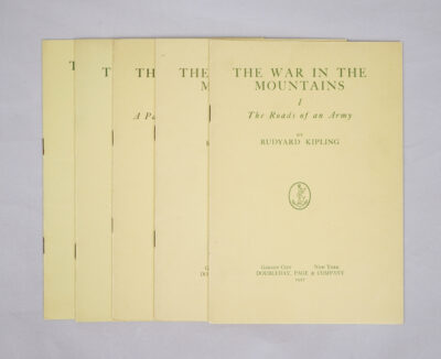 The War in the Mountains