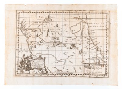 Mapa topografico de la Provincia de la Visitación de la Merced de Mexico