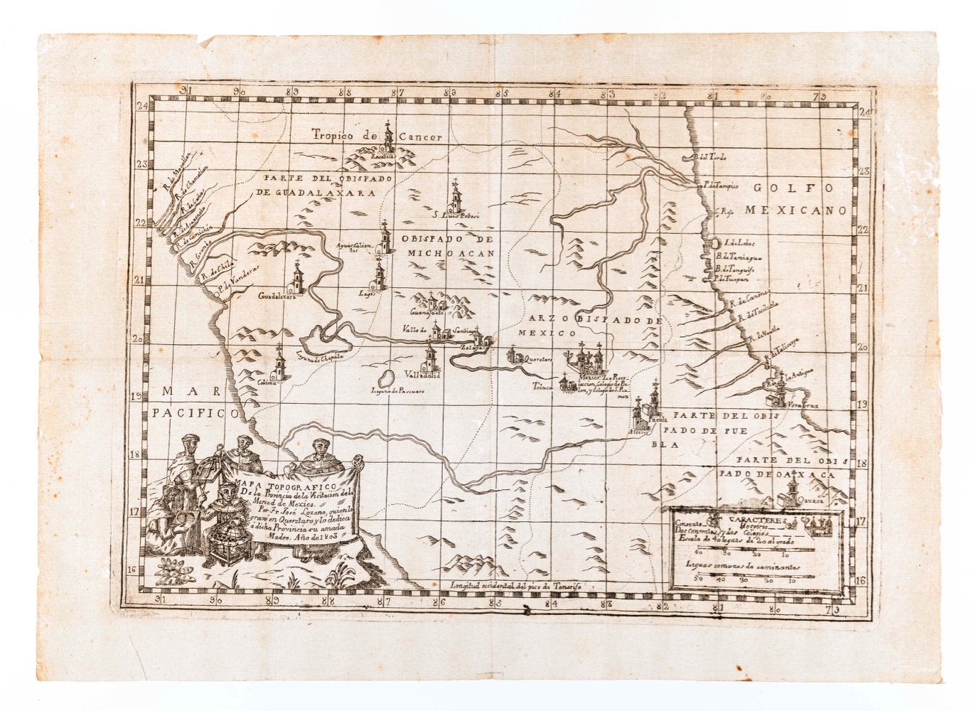 Mapa topografico de la Provincia de la Visitación de la Merced de ...