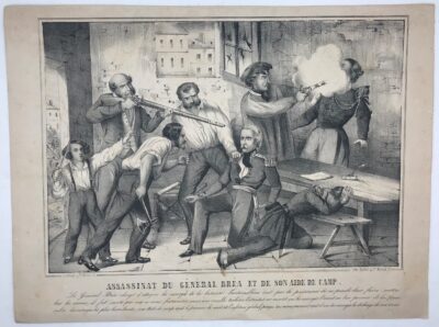 Assassinat du Général Bréa et de son Aide de Camp
