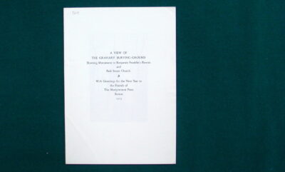 10 Merrymount Press Keepsakes illustrated by Rudolph Ruzicka.