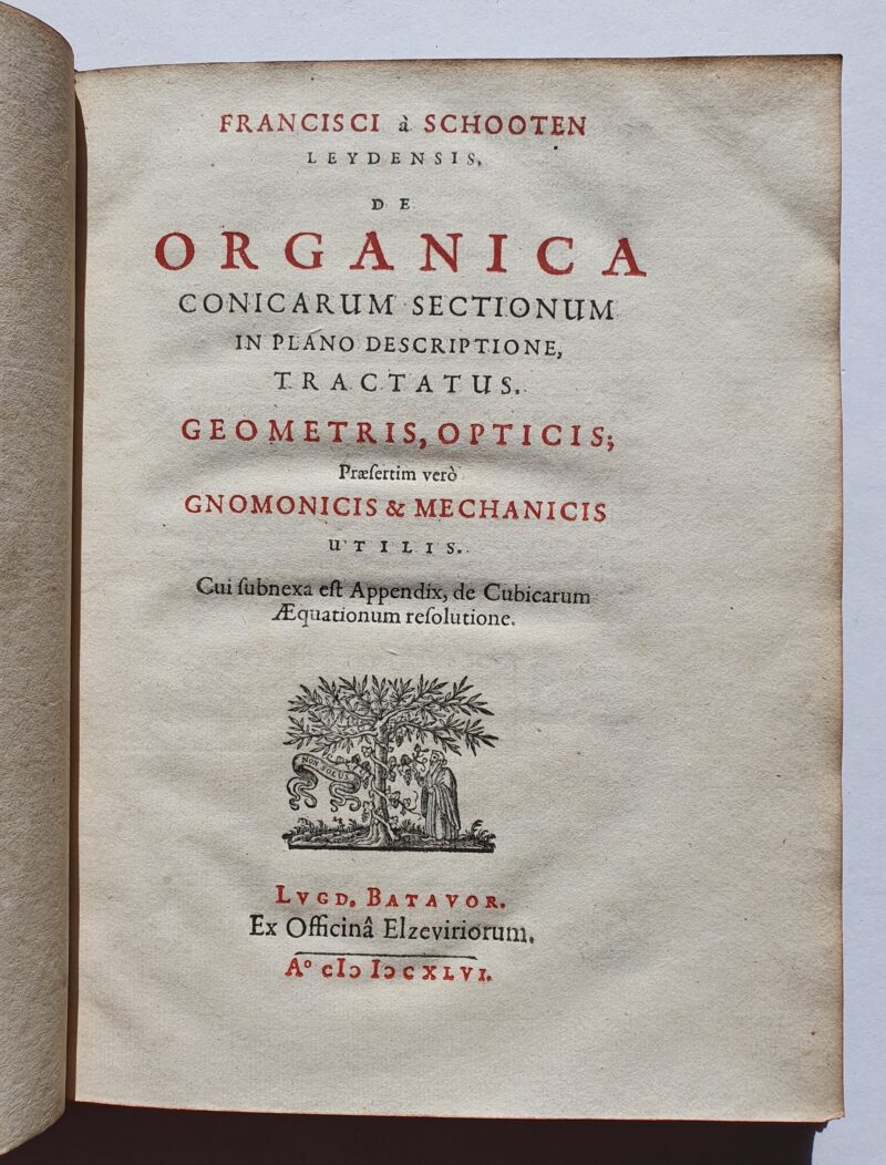 De Organica Conicarum Sectionum in Plano Descriptione