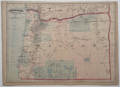 Asher & Adams' Oregon.