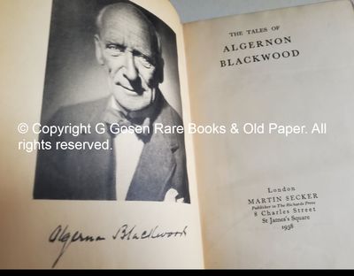 The Tales of Algernon Blackwood.