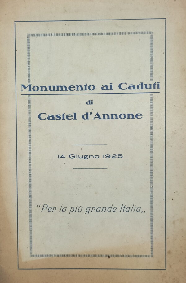 Monumento ai Caduti di Castel d'Annone